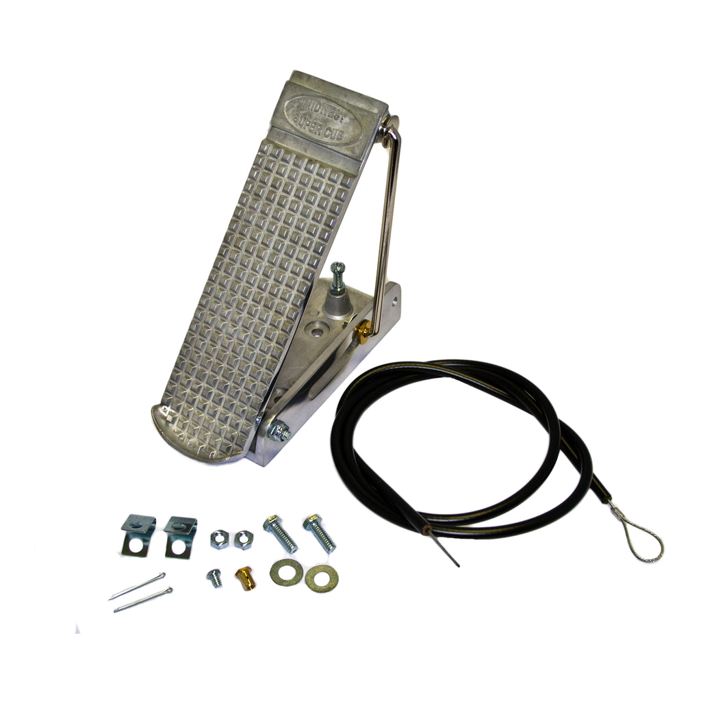 which pedal is the gas Gas Pedal – Midwest Super Cub