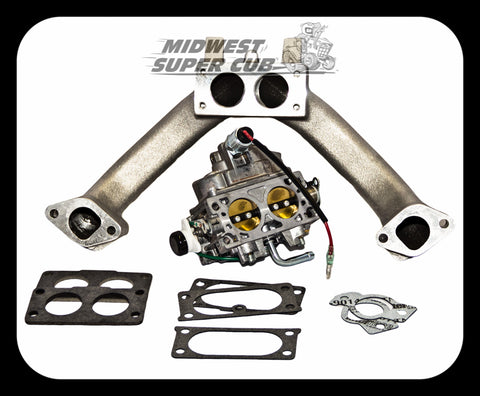 2 Barrel Carb and Intake