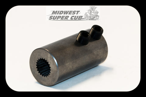 Splined Coupler to use with Splined pinion