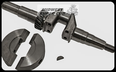 Forged Crank 1 Cyl